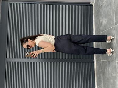 Şalvar Model Tensel Kot Pantolon