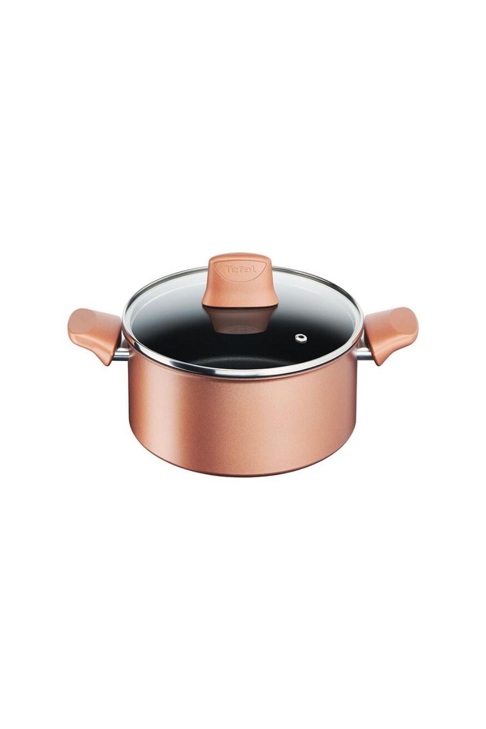 Tefal G1174402 Titanium Chef Caramelle Derin Tencere 20 cm (Teşhir & Outlet)
