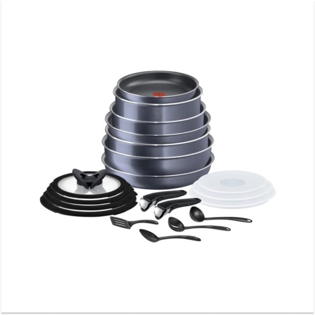 Tefal L2319153 Titanium Ingenio Elegance 20 Parça Maxi Set (Teşhir & Outlet)