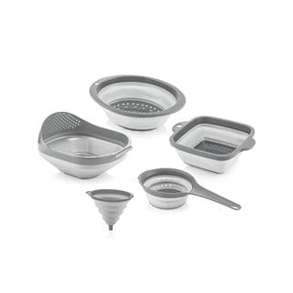 ET-00108 5 Lİ KATLANABİLİR SÜZGEÇ SET GOLDEN ROD