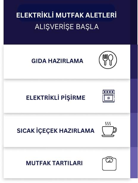 Elektrikli Mutfak Aletleri