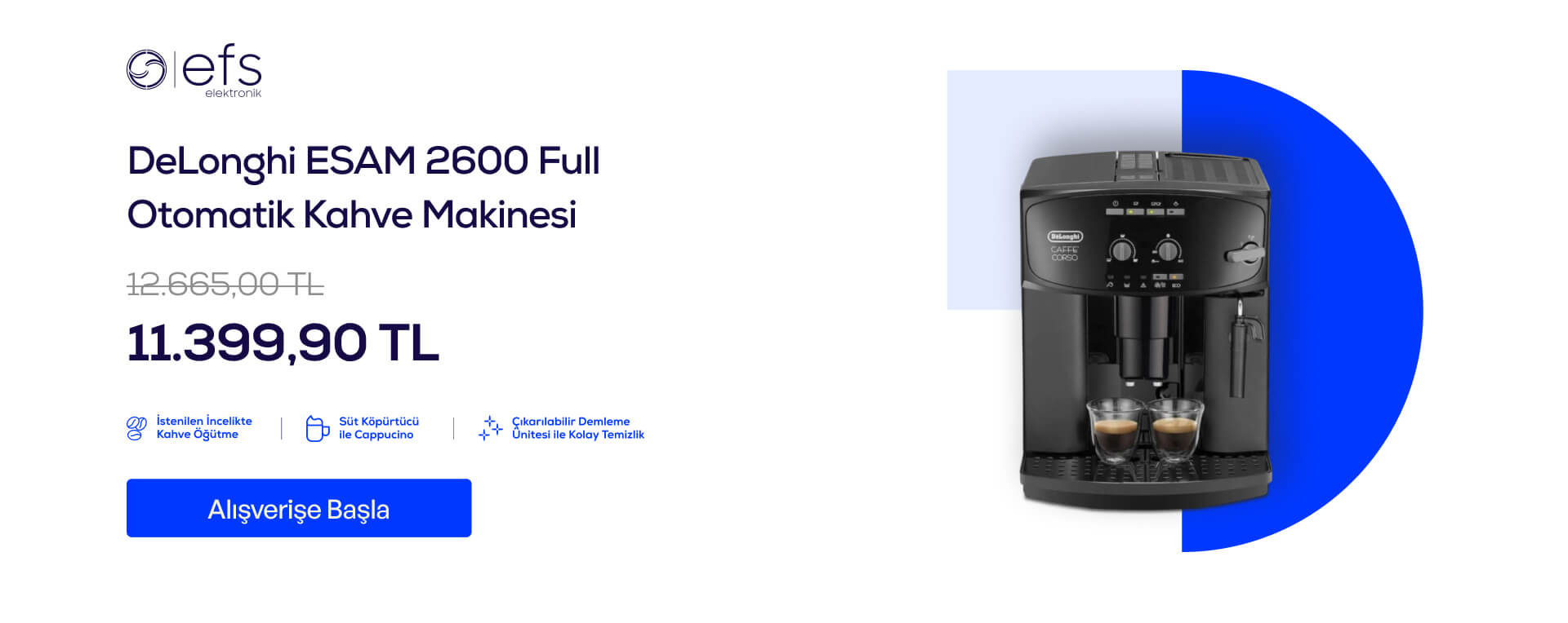 DeLonghi ESAM 2600 Full Otomatik Kahve Makinesi
