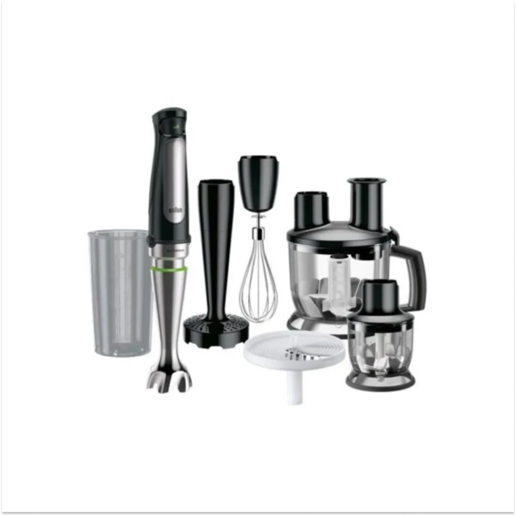 Braun Multiquick 7 MQ7087X Blender Seti 1000W (Teşhir & Outlet)