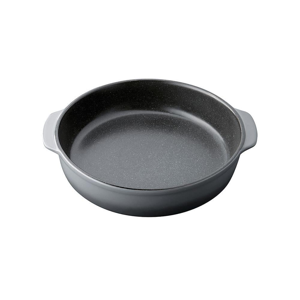 Gem Seramik Yuvarlak Fırın Kabı 27x27x6,50cm (Teşhir & Outlet)