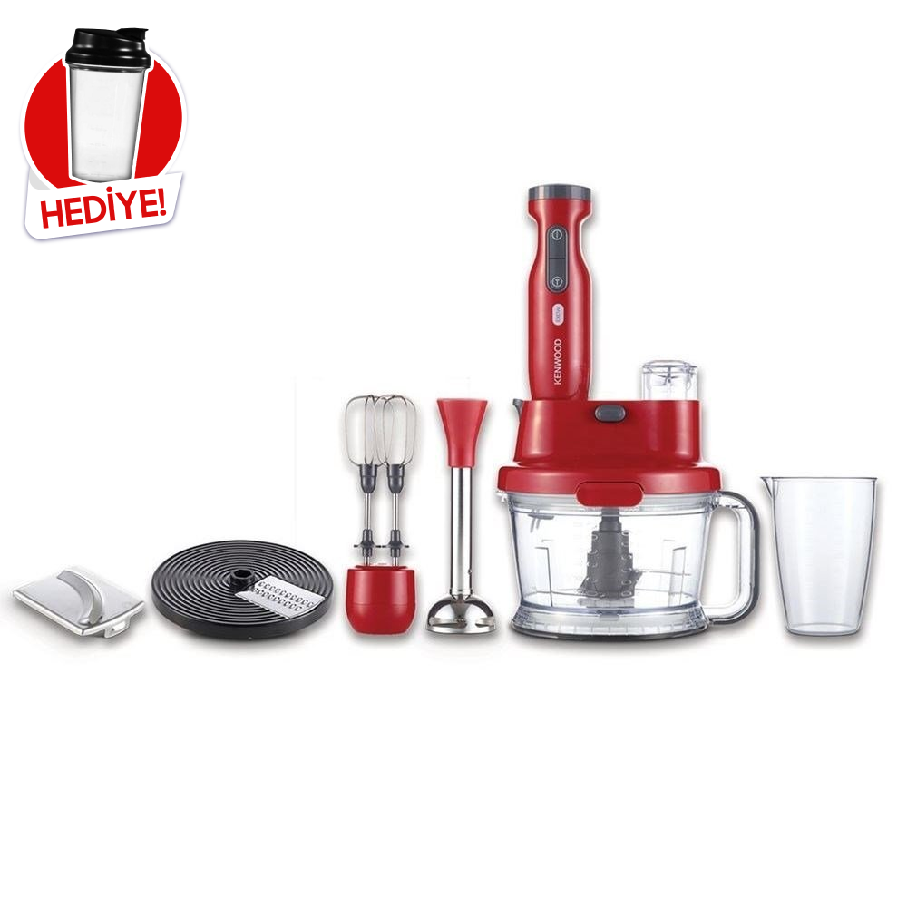 Kenwood HDP204RD 1000 W Blender Seti (Teşhir & Outlet)