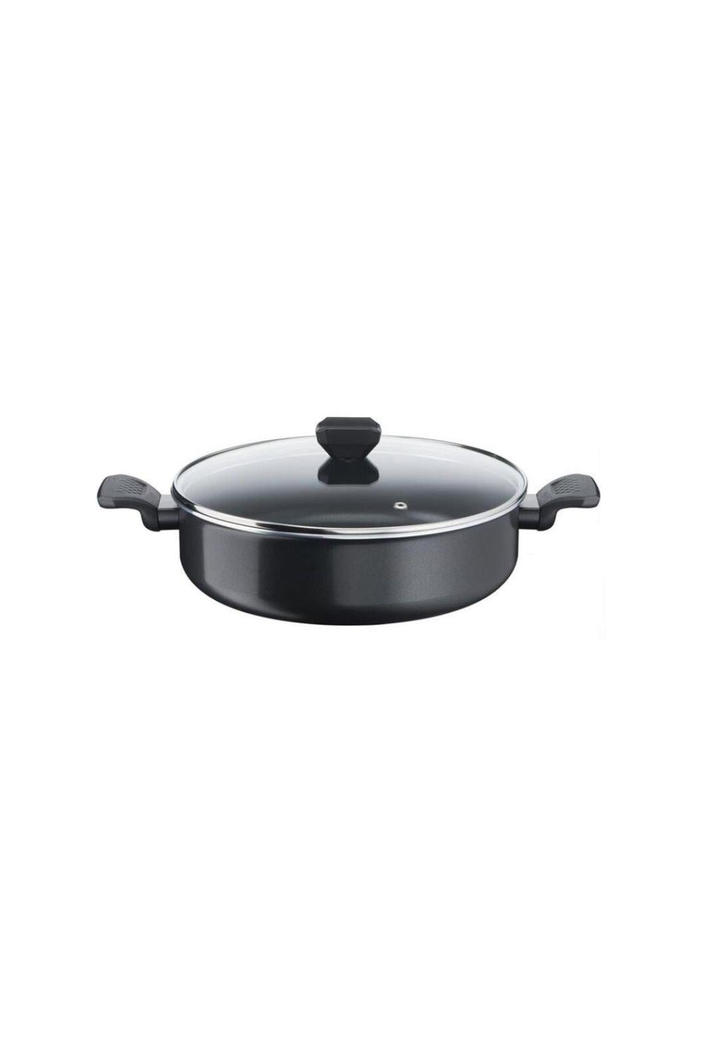 Tefal 1X Simply Clean Titanium Yapışmaz Kaplama Kısa Tencere 28 cm (Teşhir & Outlet)