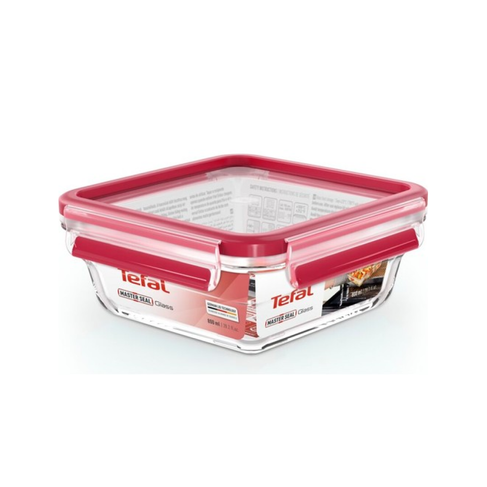 Tefal N10414 Masterseal Fırınlanabilir Cam Saklama Kabı 0,8L (Teşhir & Outlet)