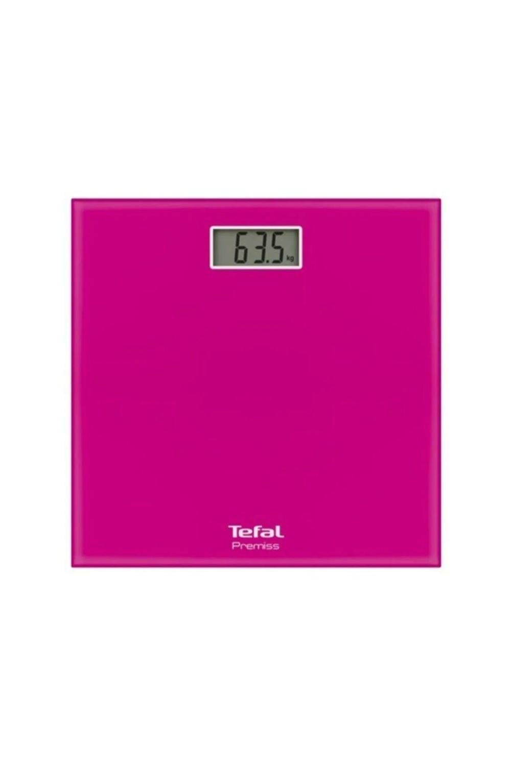 Tefal PP1063 Premiss Pembe Cam Dijital Baskül (Teşhir & Outlet)