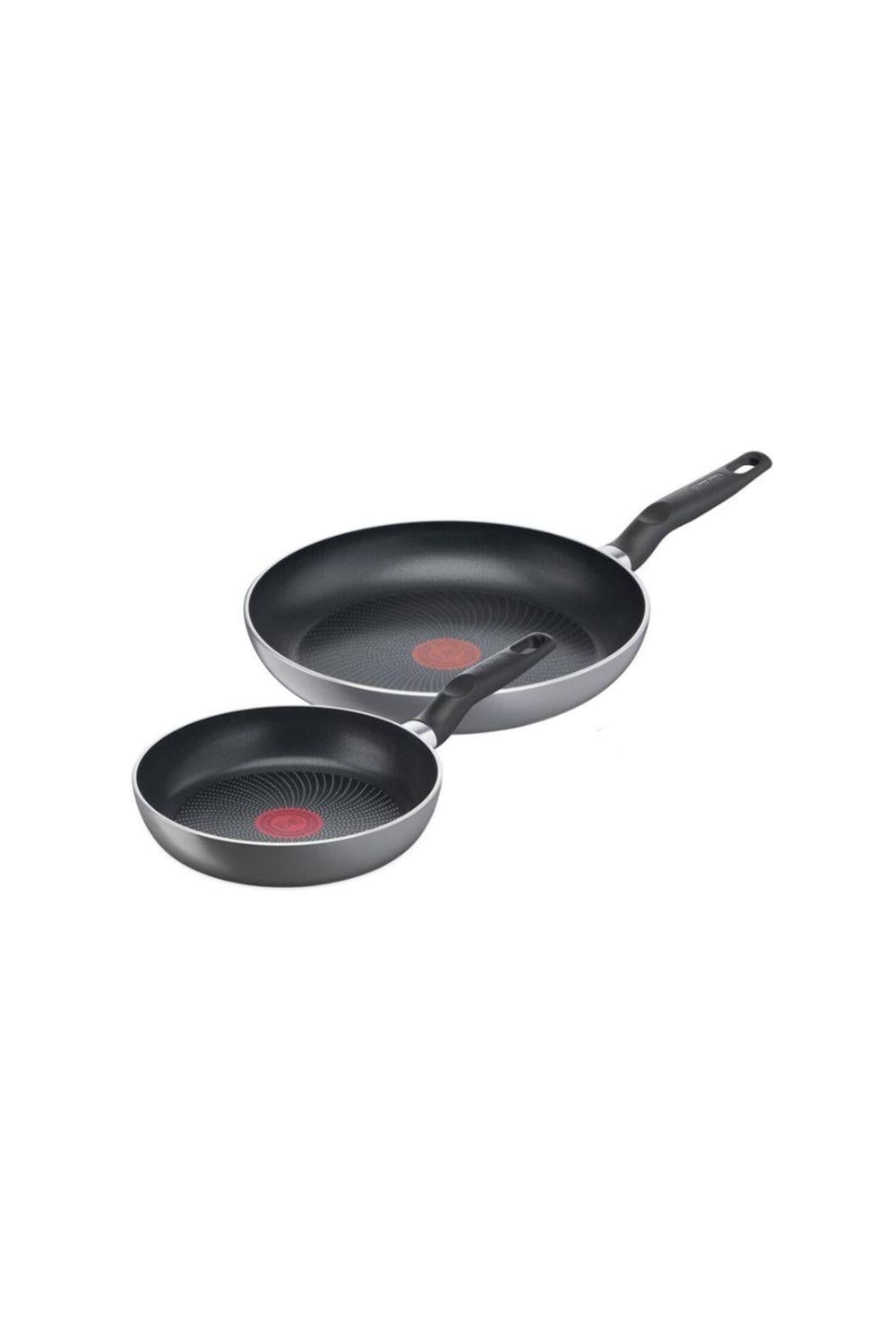 Tefal Titanium 1X Super Start 20/26 cm Tava Set (Teşhir & Outlet)