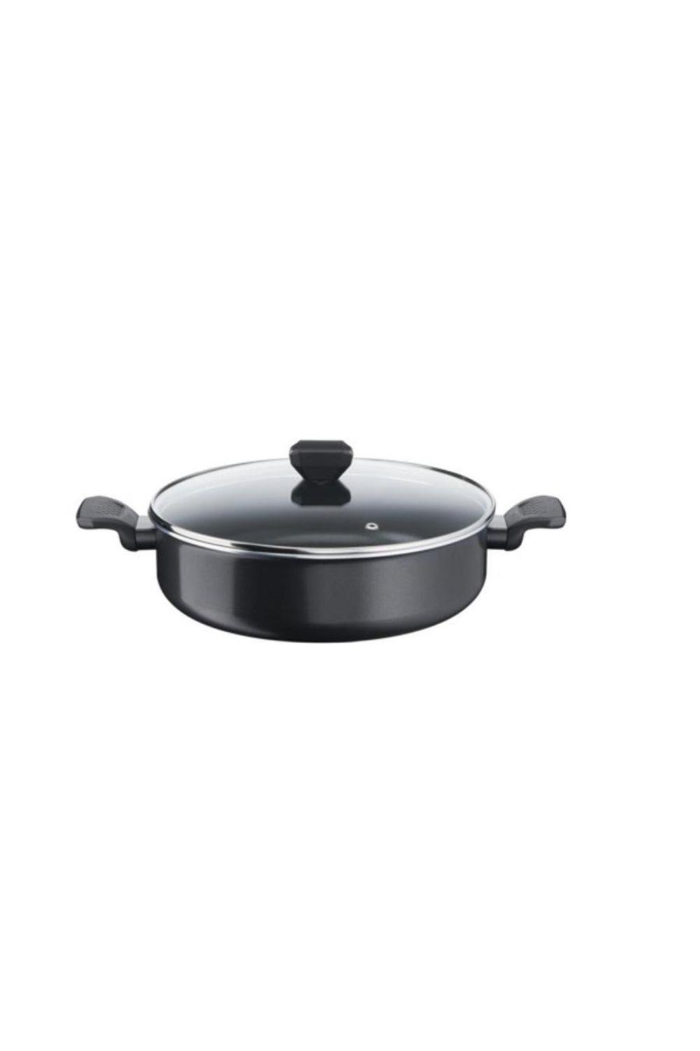 Tefal Titanyum 1X Extra Cook&Clean Kısa Tencere 28cm (Teşhir & Outlet)
