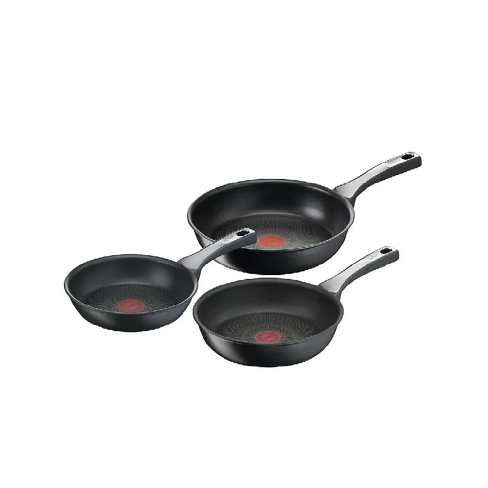 Tefal Titanyum 6X UnlimitedOne 3'lü Tava Seti 20/24/28 cm (Teşhir & Outlet) - 2100116646