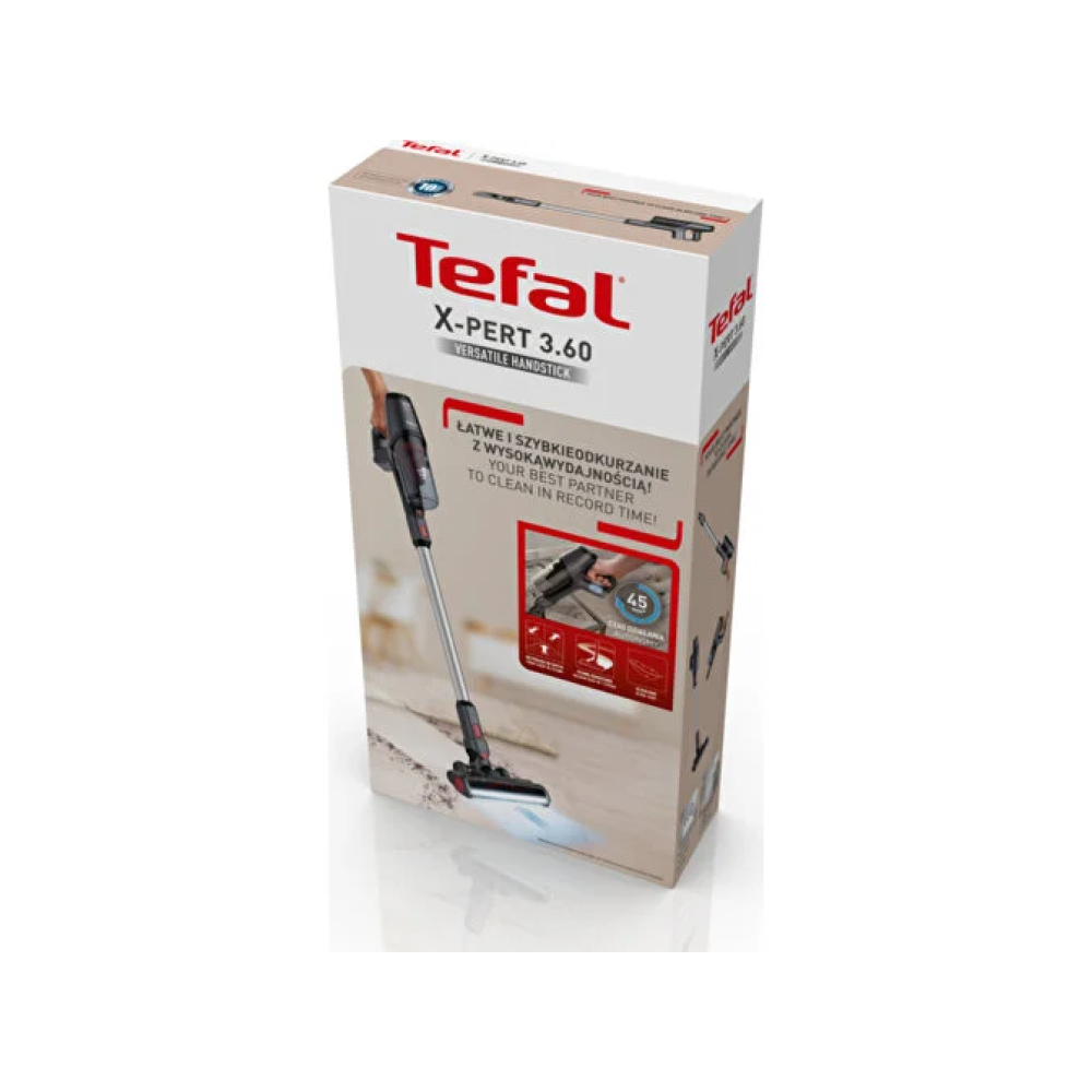 Tefal TY6933WO XPert 3.60 Kablosuz Şarjlı Dikey Süpürge (Teşhir ...