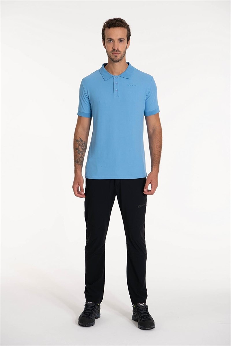 2AS Teal Polo Yaka Erkek T-Shirt 2ASTEA040422YETK000751-0252AS