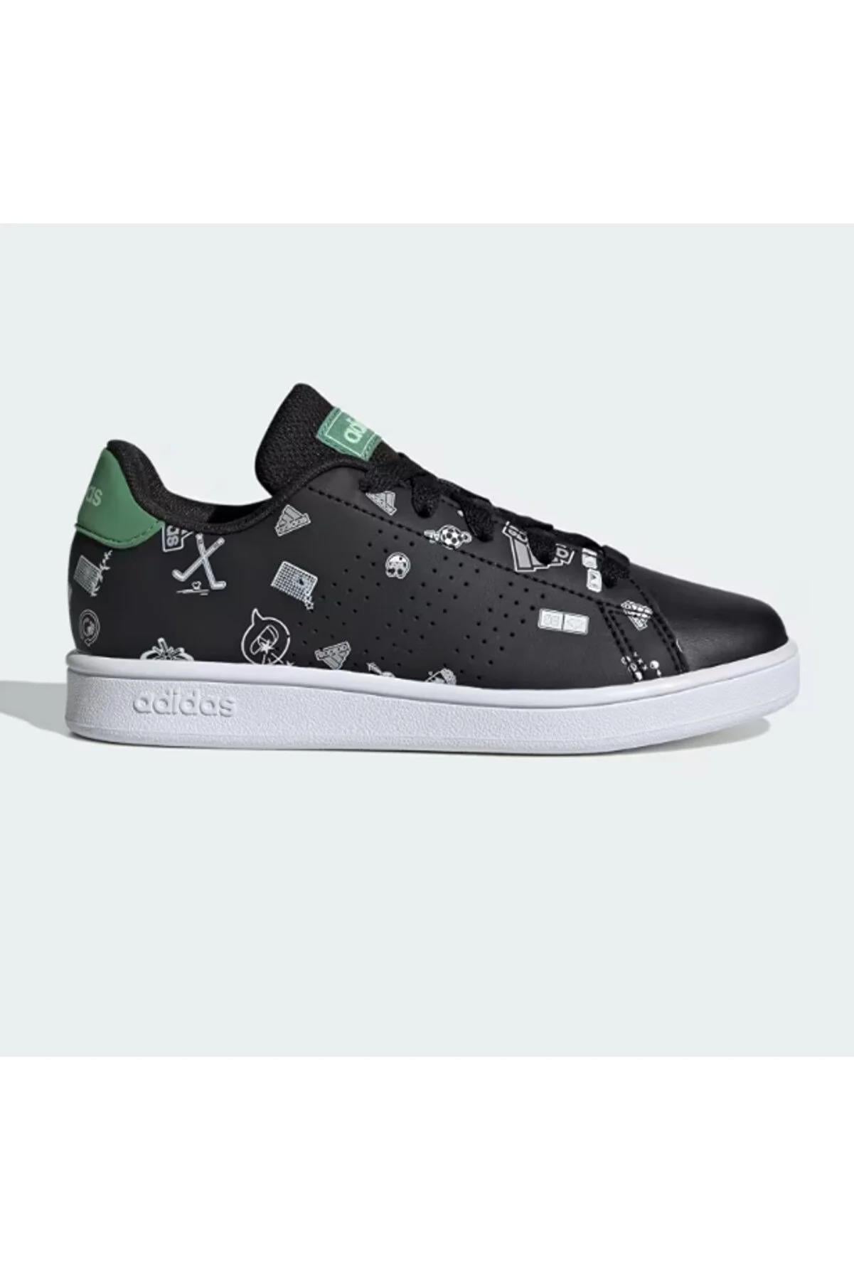 adidas advantage k cblack/ftwwht/segrsp id840723KID8407ADV-00011adidas
