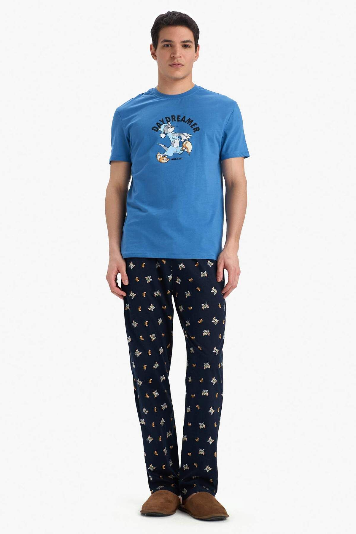 Defacto Erkek Homewear B8658Ax BLUE25YB8658AXBU-DFCHN4DEFACTO