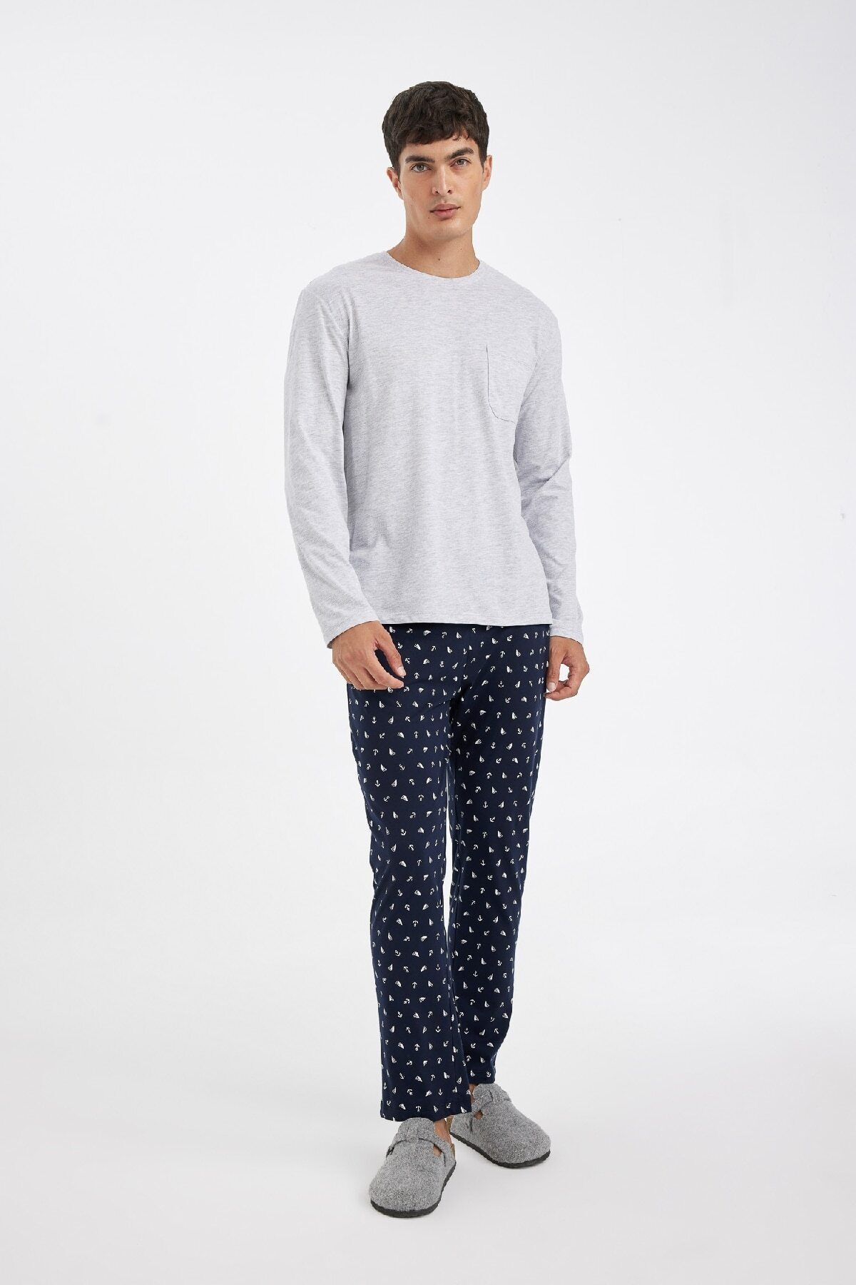 Defacto Erkek Knitted Sets D0937Ax NAVY24KD0937AXBU-386DEFACTO
