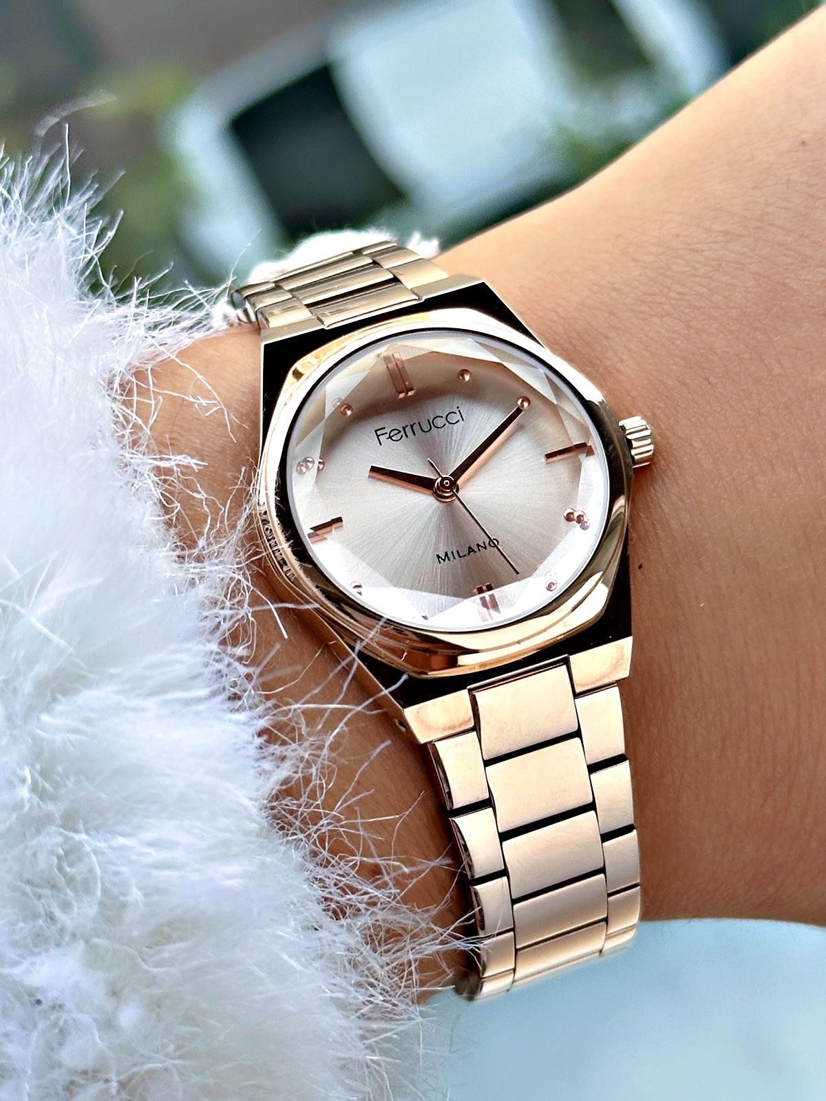 FERRUCCI METAL KOL SAATİ FC 0624 03378M.03 640092DYKUAK000558-Ferrucci