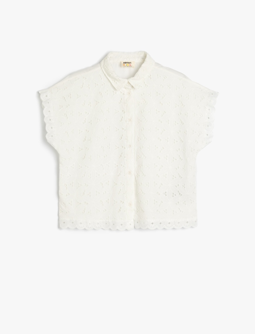 KOTON ÇOCUK 5SKG60049AW SHIRTS SS BEYAZ25YKG60049AW-05KOTON