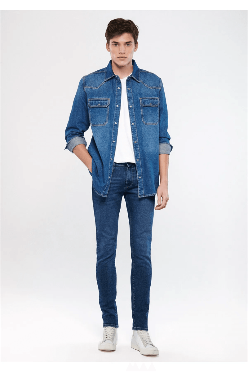 mavi erkek james m004243345223YM00424334-MV016MAVİ