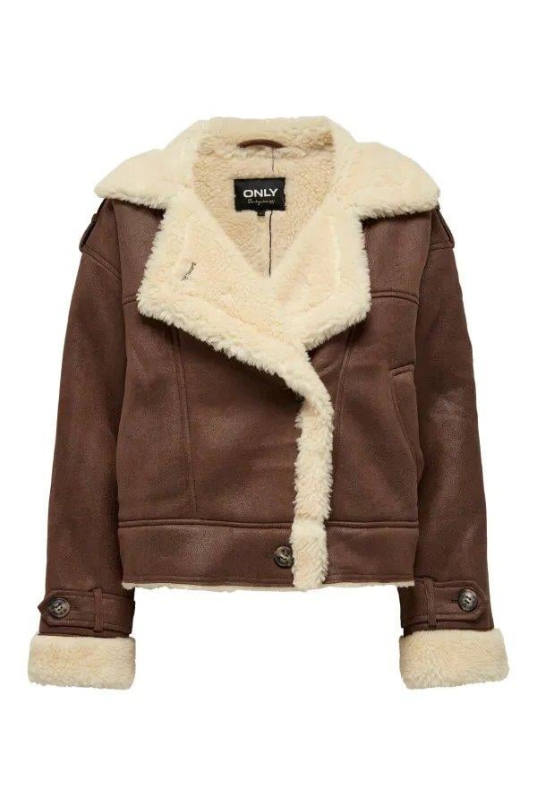 only onlylva faux suede bonded jacket cc otw 1529301223K15293012O-416Only