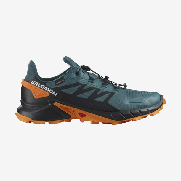 salomon erkek spor ayakkabı supercross 4 gtx stargazer/black/turmeric22KEAY000171-SL99SALOMON