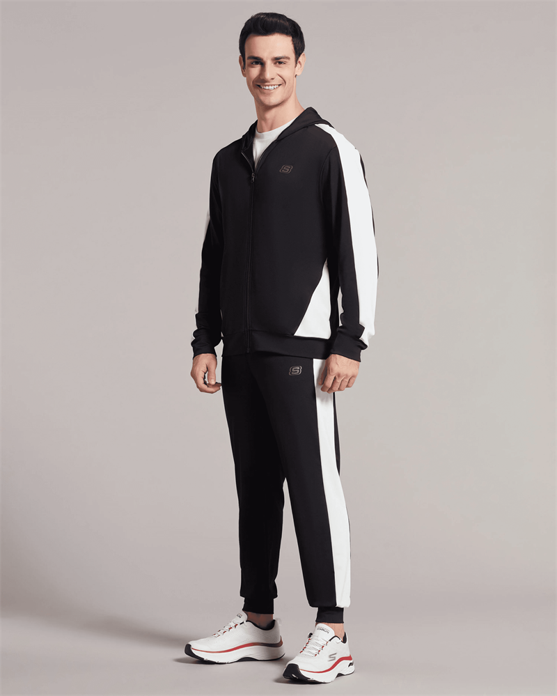 Skechers Erkek M 2XI-Lock Diagonal Fleece Suit Track Suit S23145023YETK000132-01Skechers