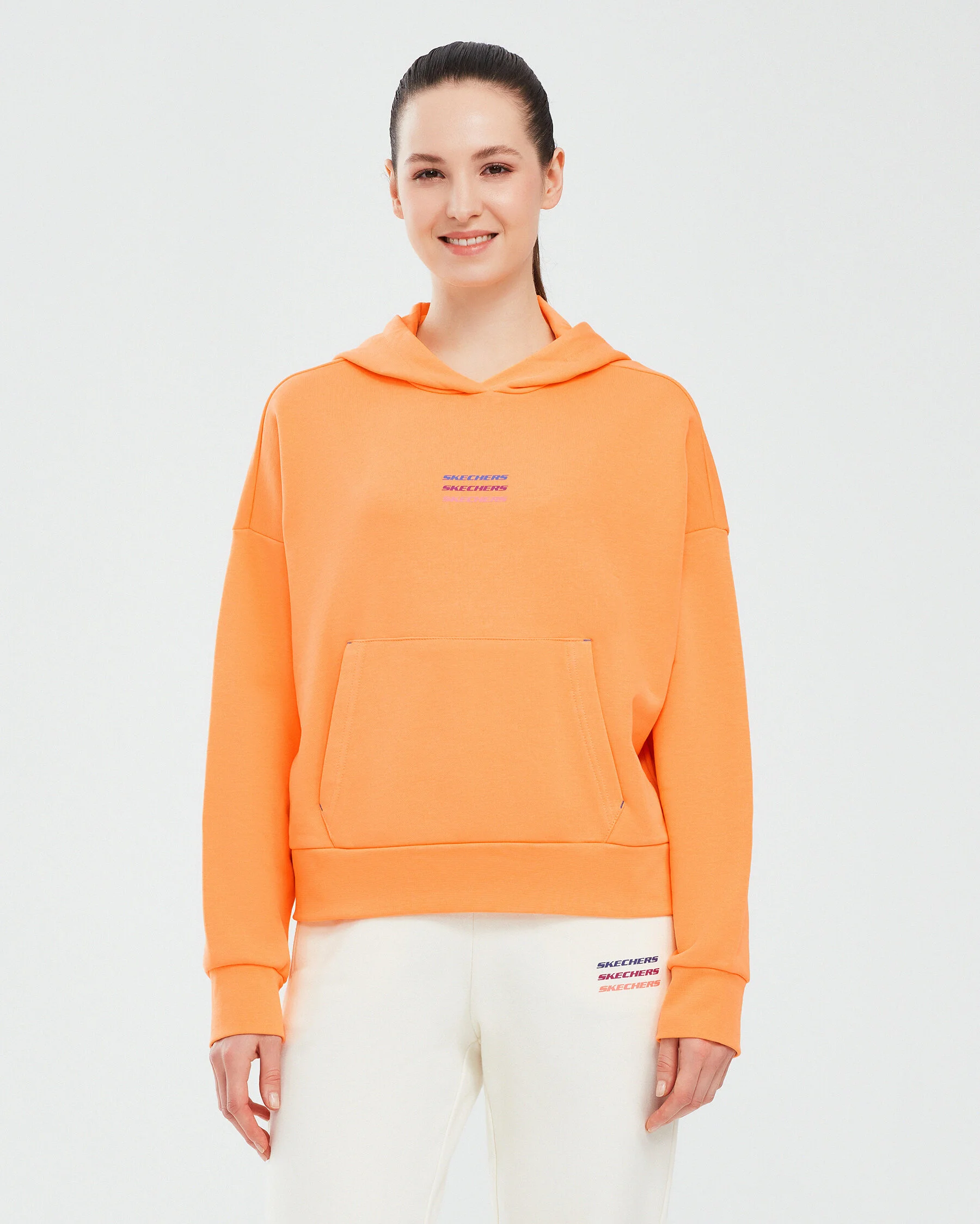 skechers essential w hoodie sweatshirt s23224324SS232243ES-1539Skechers