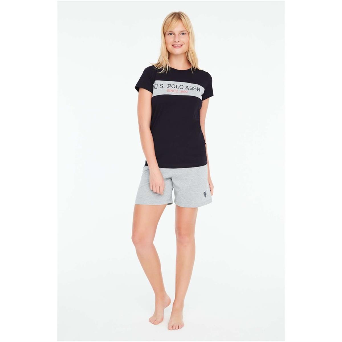 u.s.polo assn. kadın t-shırt şort takım us011686423YUS0116864-021U.S.POLO ASSN.