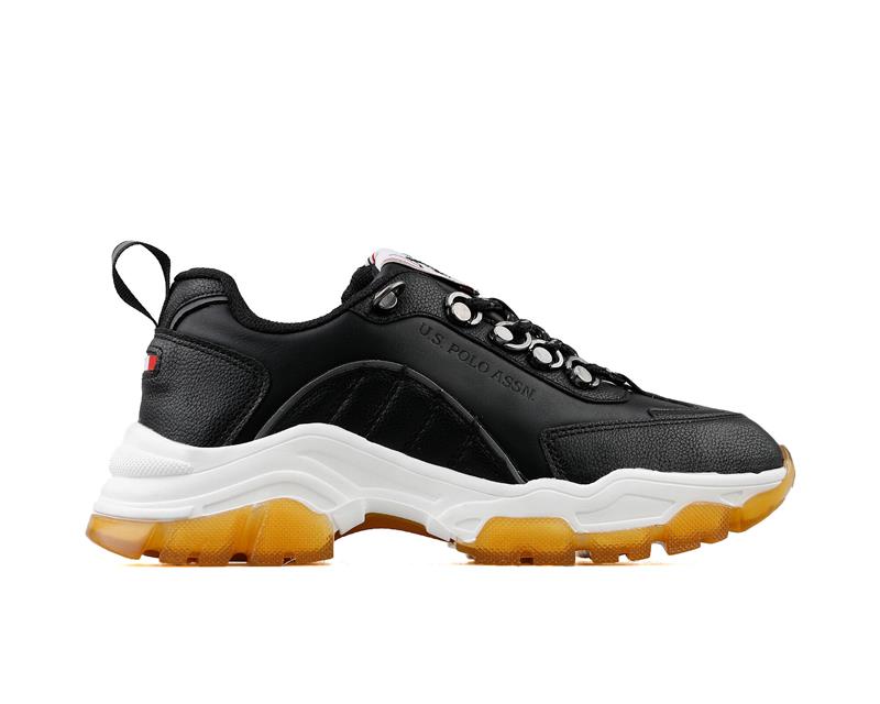 US POLO KADIN MATTY 1PR SNEAKER22YBAY000345-SİYAHU.S.POLO ASSN.