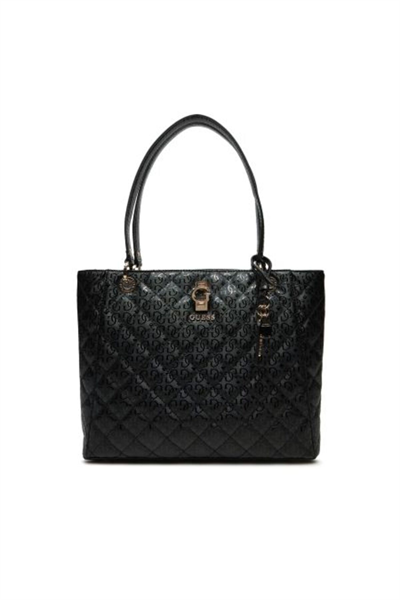 Guess BESSEY NOEL TOTE - Sac à main - black/noir