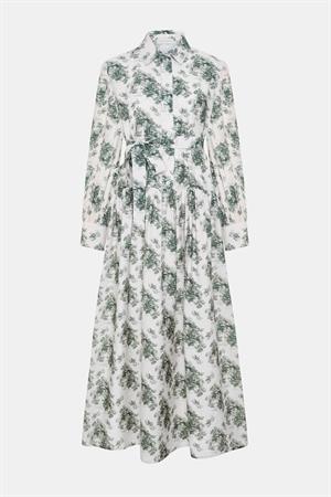 Blanc Yeşil Elbise