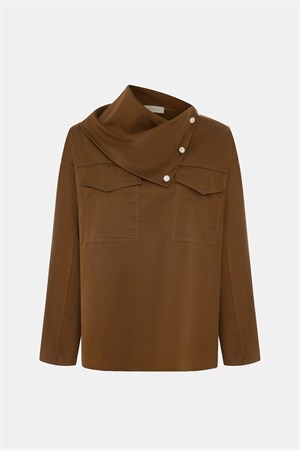 Form Line Karamel Gömlek