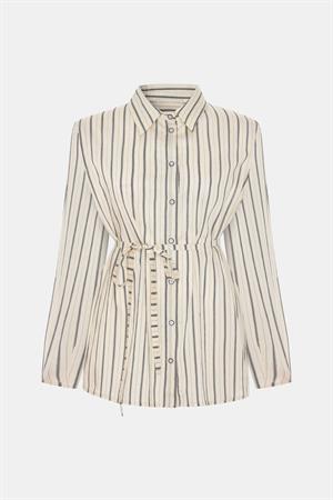 Lacivert Flow Gömlek