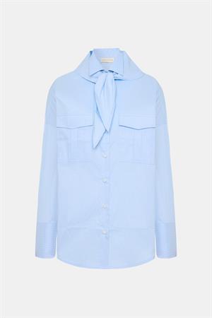 Lina Mavi Gömlek