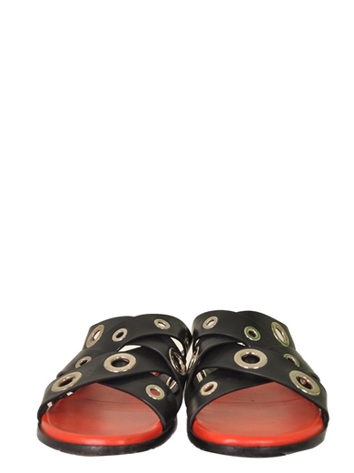 Studded Deri Terlik