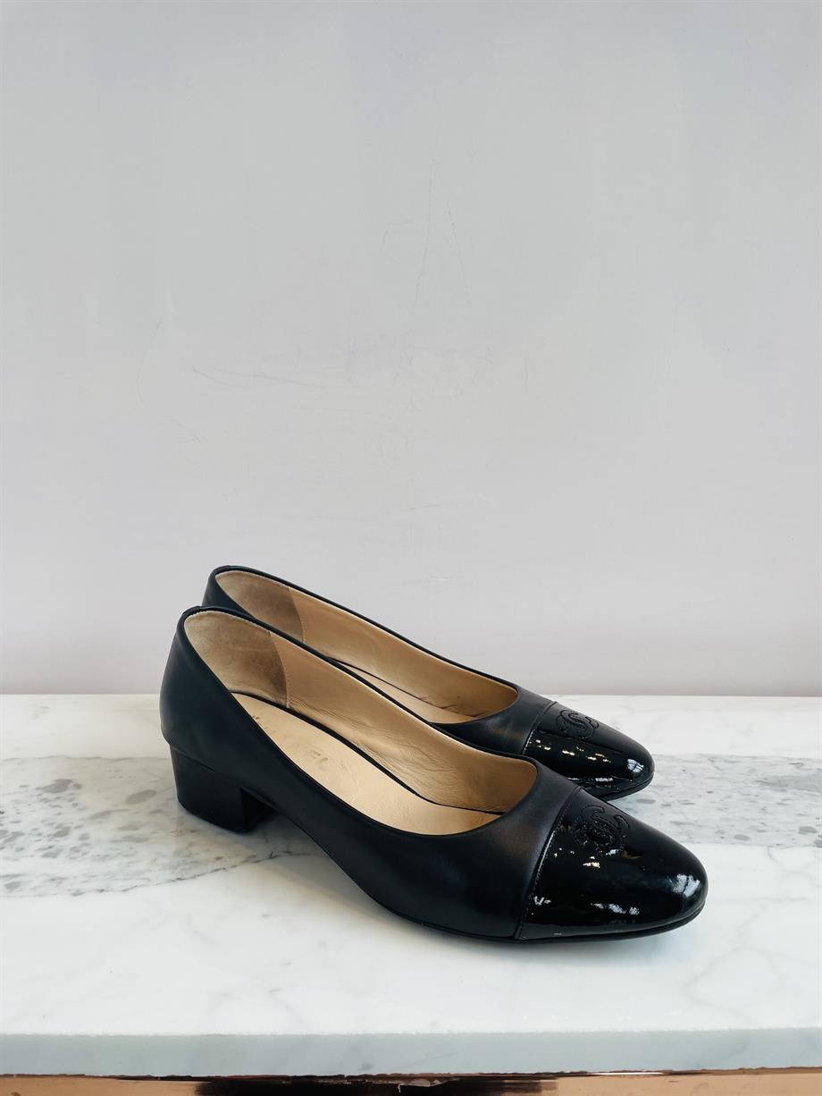 Chanel Siyah 40 Kadın Topuklu Ayakkabı