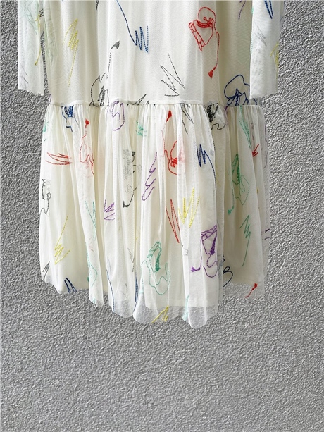 Stella Mc Cartney Transparan Kız Çocuk Elbise