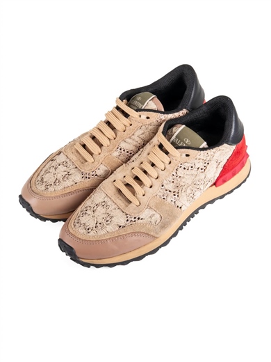 Rockrunner Lace Suede Leather Sneaker