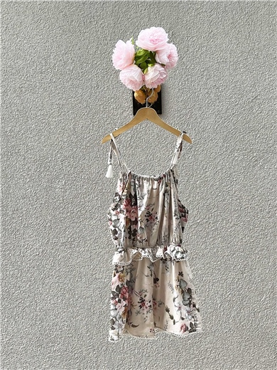 Zimmermann Çiçekli Kız Çocuk Elbise