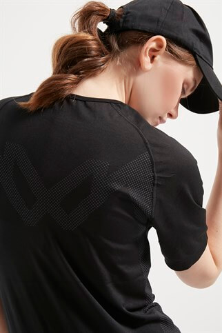 Armour Seamless Sporcu Kısa Kollu T-shirtt Siyah