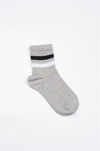 Beyaz 4lü Soket Çorap