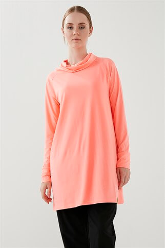 Degaje Yaka Sweatshirt Turuncu