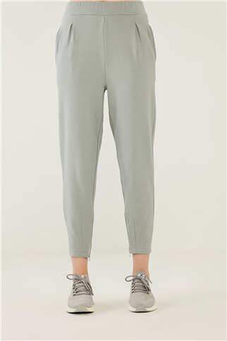 Diagonal Trousers Gray