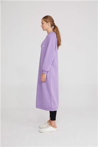 Active Basic Dress Purple