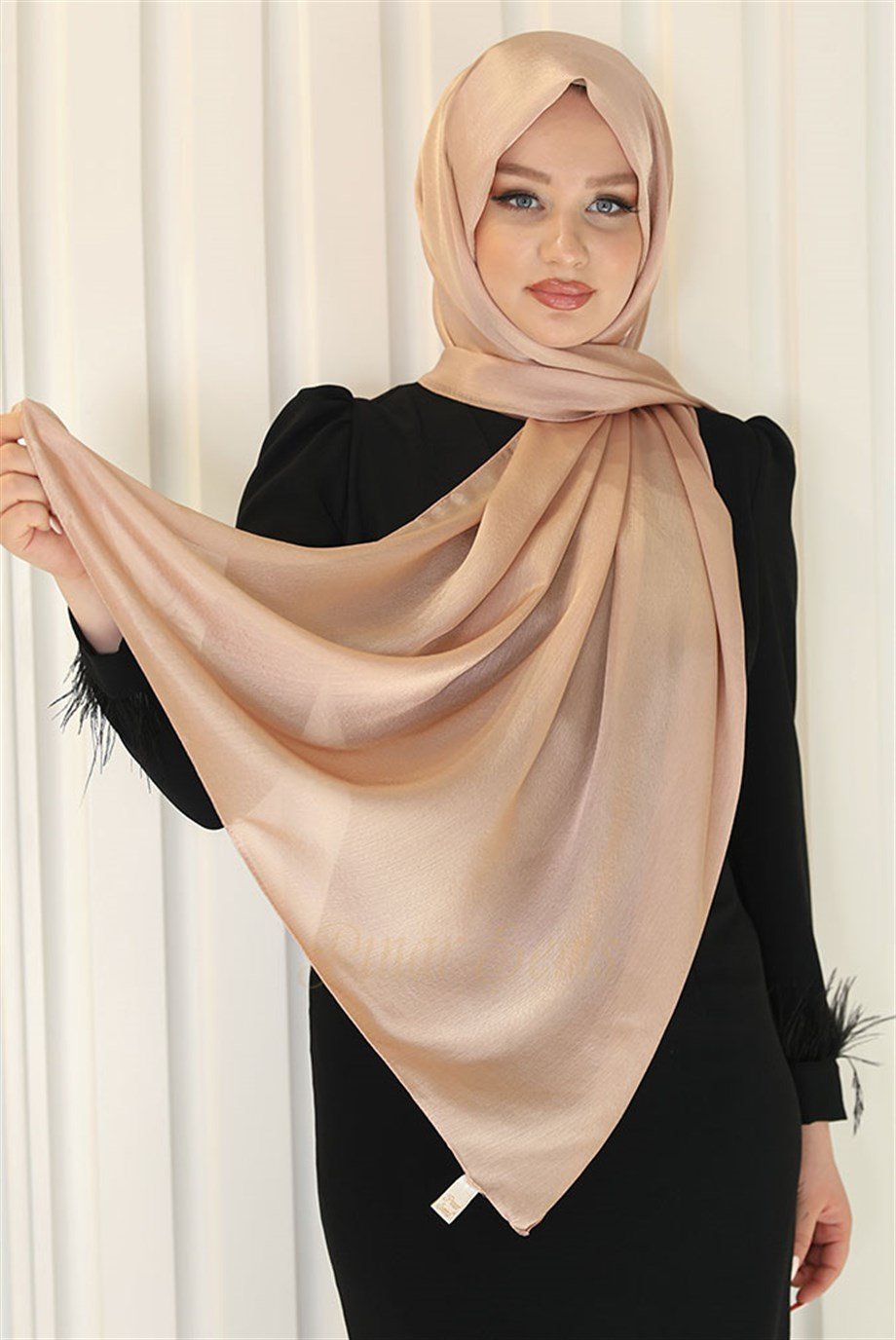 Pınar Şems Abiyem Şal Vizon