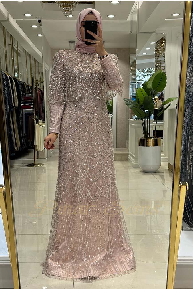 Pınar Şems Ayçıl Abiye Pudra