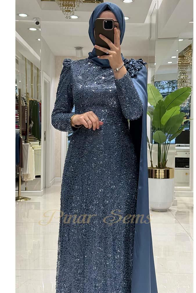 Pınar Şems Berrin Abiye İndigo