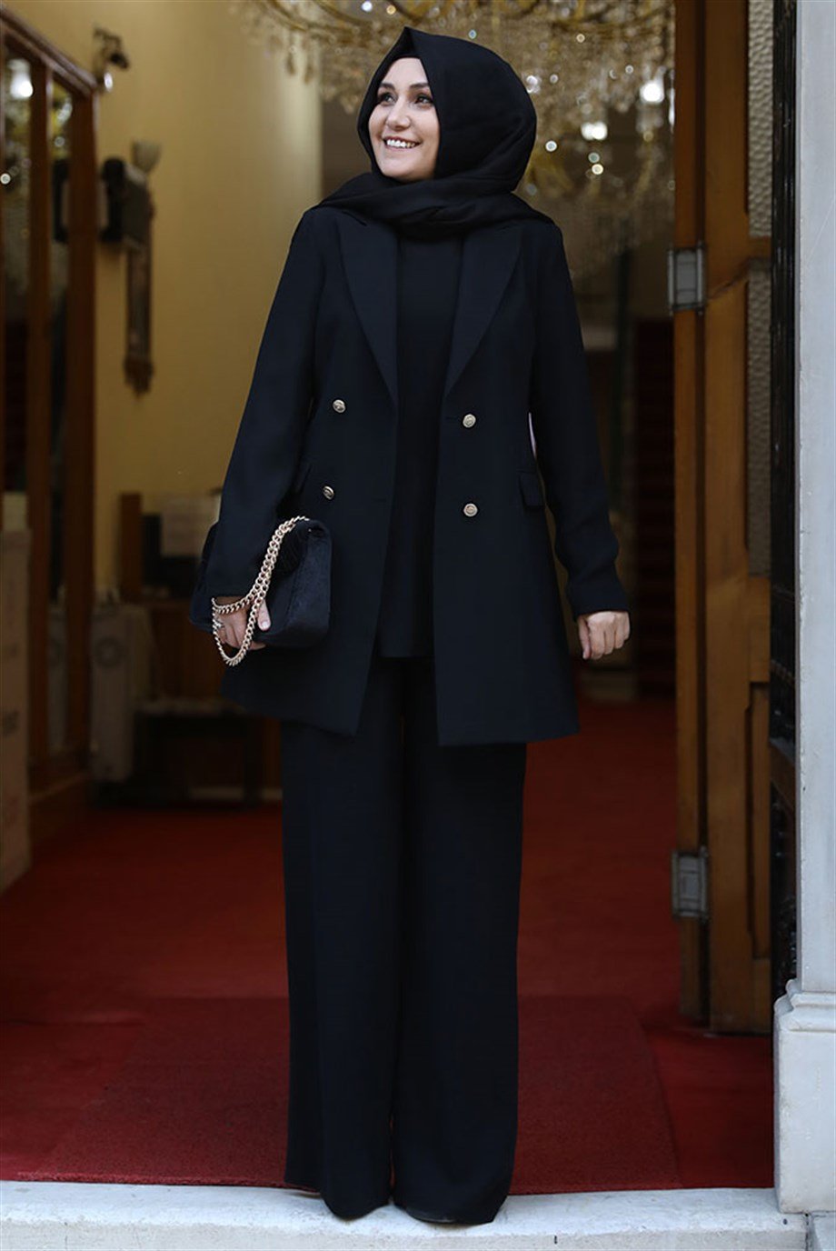 Pınar Şems Blazer Ceket Siyah