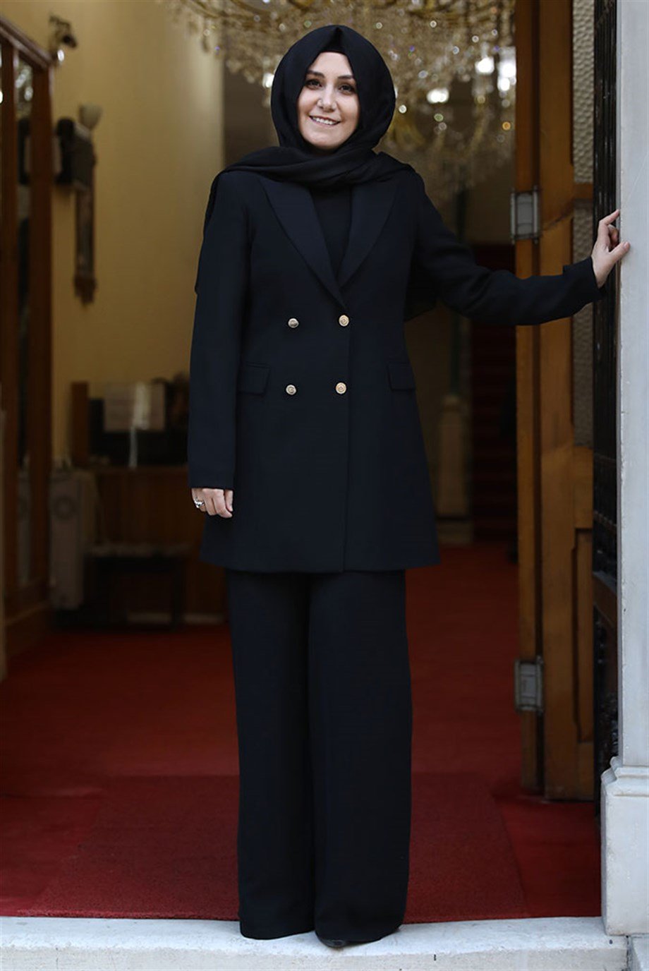Pınar Şems Blazer Ceket Siyah