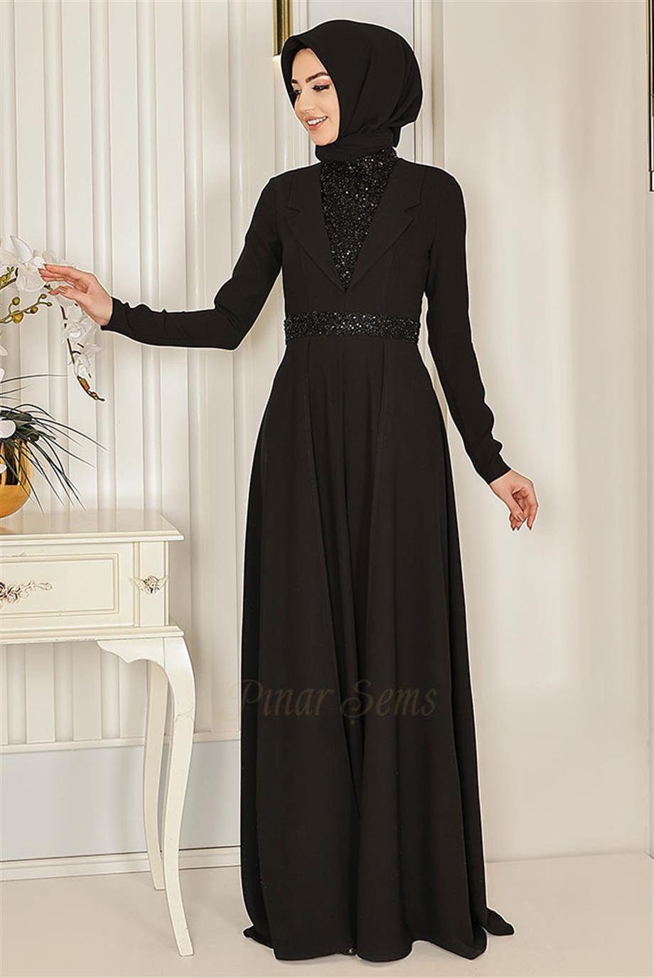 Pınar Şems Ceren Tulum Siyah